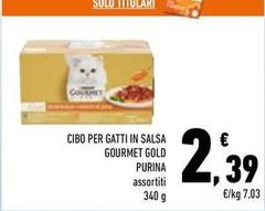 Purina - Cibo Per Gatti In Salsa Gourmet Gold