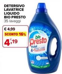 Bio Presto - Detersivo Lavatrice Liquido