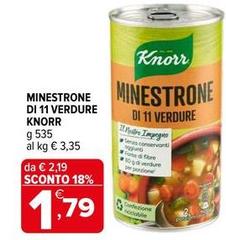 Knorr - Minestrone Di 11 Verdure