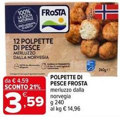 Frosta - Polpette Di Pesce