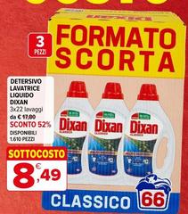 Dixan - Detersivo Lavatrice Liquido
