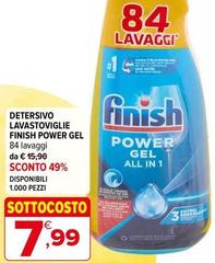 Finish - Detersivo Lavastoviglie Power Gel
