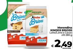 Kinder - Merendina Brioss