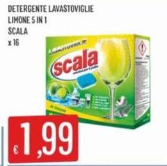 Scala - Detergente Lavastoviglie Limone 5 In 1
