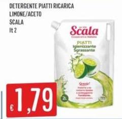 Scala - Detergente Piatti Ricarica Limone/Aceto