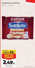 Sottilette - Classiche