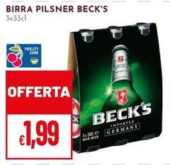 Pilsner - Birra Beck's