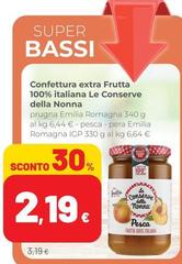 Le Conserve della Nonna - Confettura Extra Frutta 100% Italiana