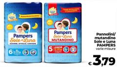 Pampers - Pannolini/Mutandino Sole E Luna