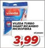 Vileda - Turbo Smart Ricambio Microfibra