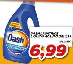 Dash - Lavatrice Liquido 40 Lavaggi 1,8 L