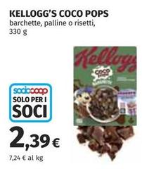 Kelloggs - Coco Pops Barchette, Palline O Risetti