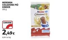 Kinder - Merenda Colazione Più