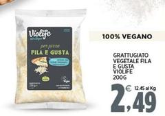 Violife - Grattugiato Vegetale Fila E Gusta