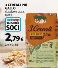 Gallo - 3 Cereali Più