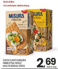 Misura - Croccanti Fibrextra/ Multicereau