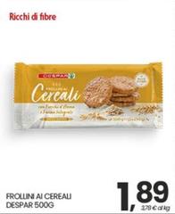 Despar - Frollini Ai Cereali