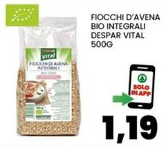 Bio - Fiocchi D'Avena  Integrali Vital