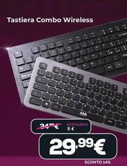 Tastiera Combo Wireless