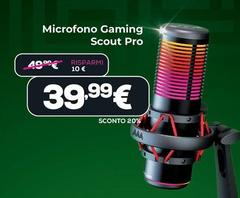 Microfono Gaming Scout Pro