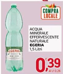Egeria - Acqua Minerale Effervescente Naturale