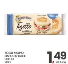 Mulino Bianco - Tigelle Bianco Spesse E Soffici