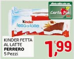 Ferrero - Kinder Fetta Allatte