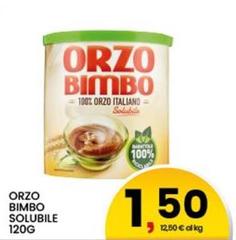 Orzo crem - Bimbo Solubile