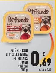 Conad - Pate Per Cani Di Piccola Taglia Petfriends