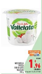 Vallelata - Mozzarella Fresca Fior Di Latte