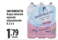 San Benedetto - Acqua Minerale Naturale Oligominerale