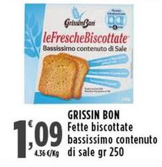Grissin Bon - Fette Biscottate Bassissimo Contenuto Di Sale