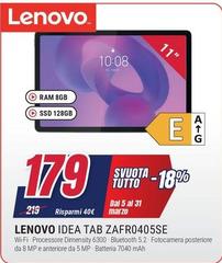 Lenovo - Idea Tab ZAFR0405SE