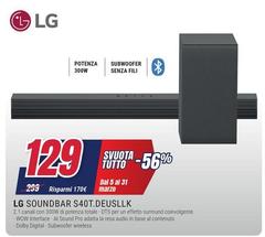 LG - Soundbar S40T.DEUSLLK