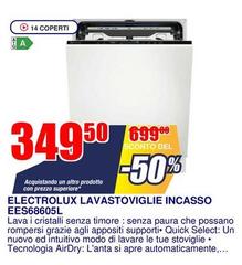 Electrolux - Lavastoviglie Incasso EES6860SL