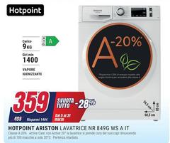 Hotpoint Ariston - Lavatrice NR 849G WS A IT