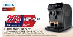 Philips - Macchina Caffè Automatica Series 1200 EP1224/00