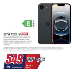 Apple - iPhone 16e 128Gb