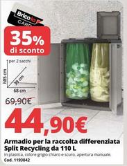 Armadio Per La Raccolta Differenziata Split