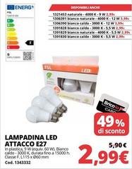 Lampadina Led Attacco E27