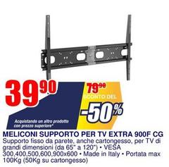 Meliconi - Supporto Per Tv Extra 900f Cg