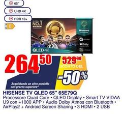 Hisense - Tv Qled 65