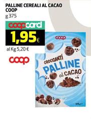 Coop - Palline Cereali Al Cacao