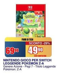 Nintendo -  Gioco Per Switch Leggende Pokemon Z-A