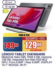 Lenovo - Tablet ZAEHO049SE