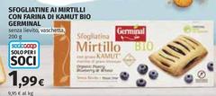 Germinal - Sfogliatine Ai Mirtilli Con Farina Di Kamut Bio