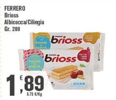 Ferrero - Brioss Albicocca/Ciliegia