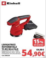 Einhell - Levigatrice Rotorbitale Tc-rs 38 A Filo