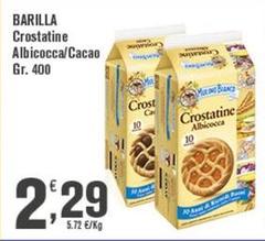 Barilla - Crostatine Albicocca/ Cacao