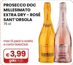 Sant'Orsola - Prosecco DOC Millesimato Extra Dry-Rosé 75 Cl